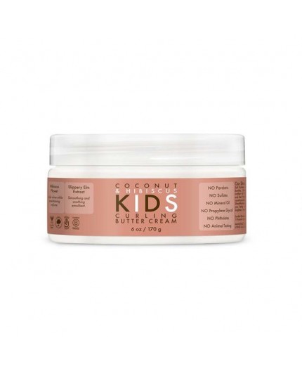 SHEA MOISTURE KIDS - COCONUT & HIBISCUS - Crème Définition Boucles (Curling Butter Cream) - 170g