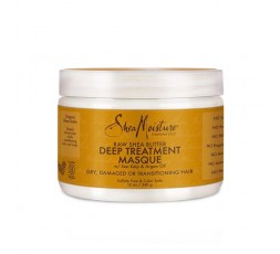 SHEA MOISTURE - RAW SHEA BUTTER - Masque Capillaire Extra-Hydratant (Deep Treatment Masque) - 340g