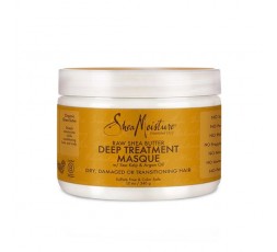 SHEA MOISTURE - RAW SHEA BUTTER - Masque Capillaire Extra-Hydratant (Deep Treatment Masque) - 340g SHEA MOISTURE Accueil