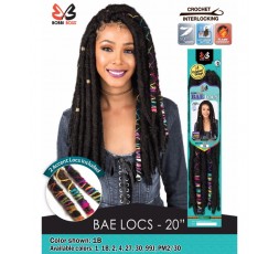 BOBBI BOSS - Mèches Bae Locs 20" BOBBI BOSS CROCHET BRAID LOCKS