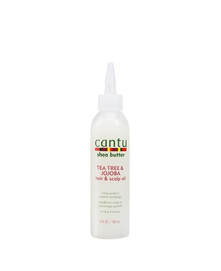 CANTU - Huile réparatrice à l'huile de Jojoba et Tea Tree (Tea Tree & Jojoba - Hair & Scalp Oil) - 180ml