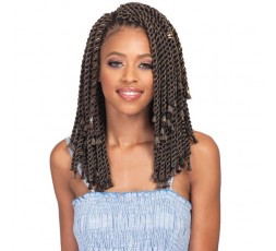 BOBBI BOSS - Mèche Crochet Braids Bomba Senegal Twist Blunt Tips 10" BOBBI BOSS CROCHET BRAID TRESSE