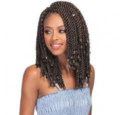 BOBBI BOSS - Mèche Crochet Braids Bomba Senegal Twist Blunt Tips 10" BOBBI BOSS CROCHET BRAID TRESSE