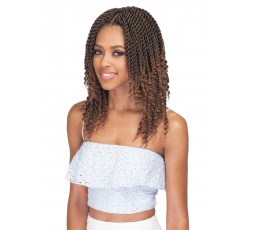 BOBBI BOSS - Mèche Crochet Braids Bomba Senegal Twist Curly Tips 10" BOBBI BOSS CROCHET BRAID TRESSE