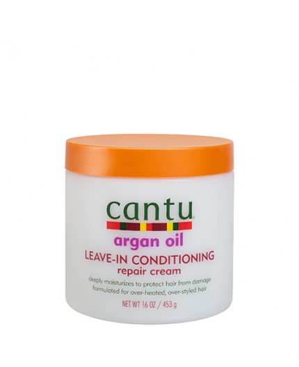 CANTU - Démêlant sans rinçage à l'huile d'Argan (Leave-in Conditioning Repair Cream) - 453g