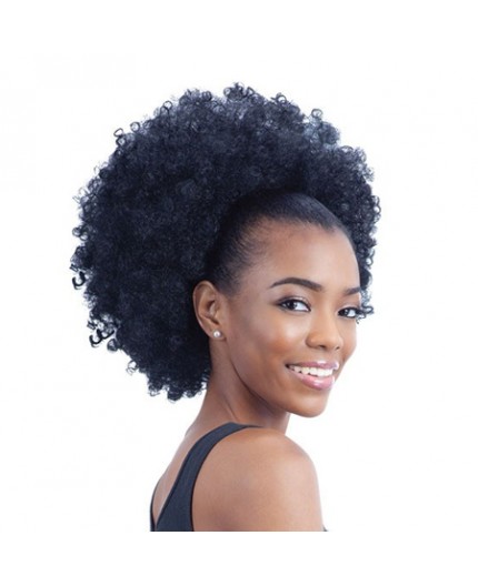 Donna Clara - Postiche Chignon Afro Bang Bang Combi L