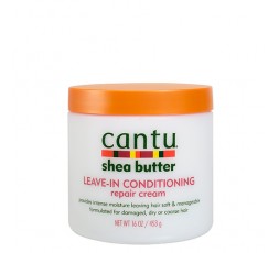 CANTU - Démêlant sans rinçage au Beurre de Karité (Leave-in Conditioning Repair Cream) - 453g CANTU CONDITIONNER SANS RINÇAGE