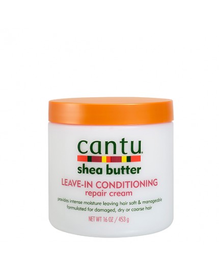 CANTU - Démêlant sans rinçage au Beurre de Karité (Leave-in Conditioning Repair Cream) - 453g