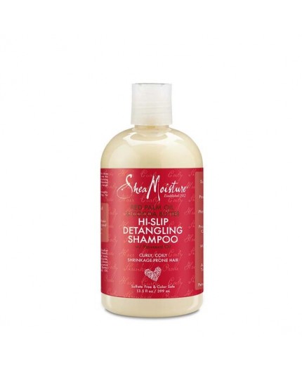 Shea Moisture Shampoing Démêlant  Huile de Palme Rouge & Beurre De Cacao (399ml)