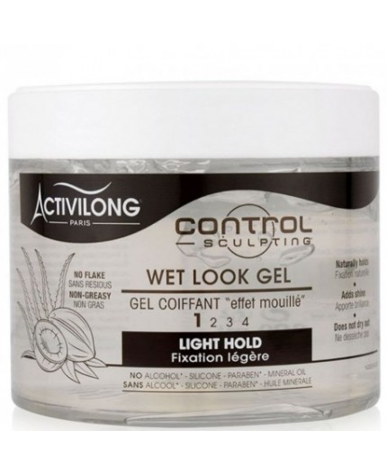 Activilong Gel coiffant Fixation 1 Effet Mouillé (300ml)