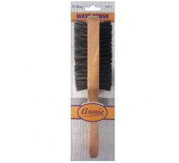 ANNIE- Brosse Double Face Poils De Sanglier (Wave Brush) ANNIE ACCESSOIRES DE COIFFURE