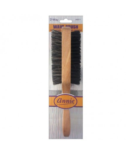 ANNIE- Brosse Double Face Poils De Sanglier (Wave Brush)