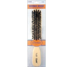 ANNIE- Brosse Au Poils Dur (Wooden Brush) ANNIE ACCESSOIRES MÈCHES & TISSAGES