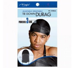 Magic Collection- Durag Ajustable Noir MAGIC COLLECTION  PERRUQUE PROMO