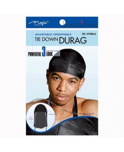 Magic Collection Durag Ajustable Noir