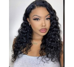 EB VIRGIN HAIR - Perruque Lace Frontal Deep Wave - 100% Vierge  PERRUQUE BRÉSILIENNE