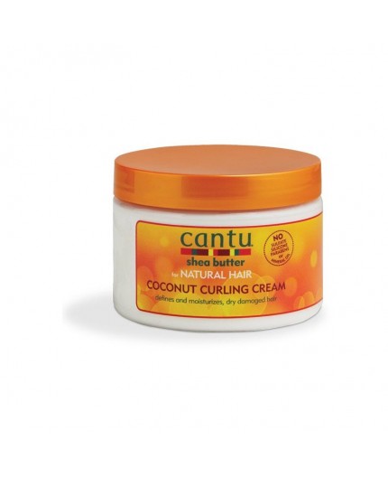 CANTU - NATURAL HAIR - Crème coiffante à l'huile de Coco (Coconut Curling Cream) - 340g