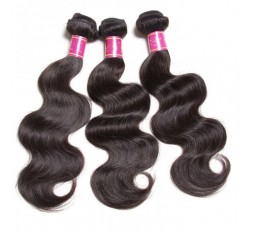 EB VIRGIN HAIR- Lot de 3 Tissage Body Wave 100% Vierge  LOT 3 BOULES TISSAGE