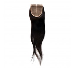 EB VIRGIN HAIR- Closure 4*4 Lisse 100% Vierge  CLOSURE EB VIRGIN HAIR