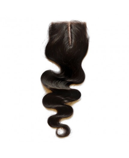 EB VIRGIN HAIR- Closure 4*4 Body Wave 100% Vierge