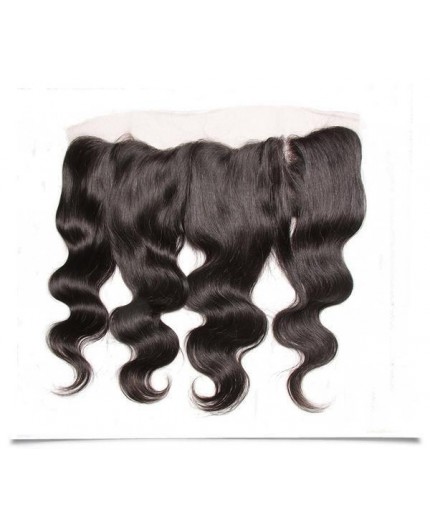 EB VIRGIN HAIR- Lace Frontal 4*13 Body Wave 100% Vierge