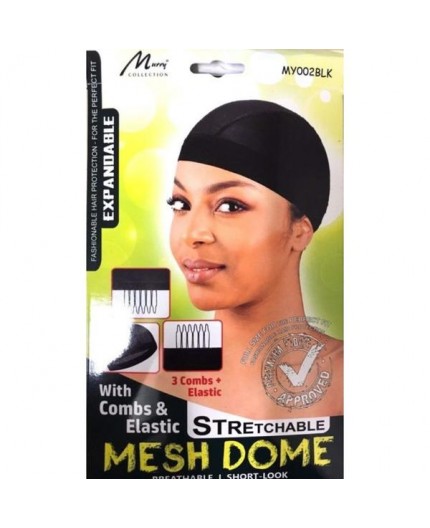 MURRY COLLECTION- Bonnet Pour Tissage Extensible (Mesh Dome MY002BLK)