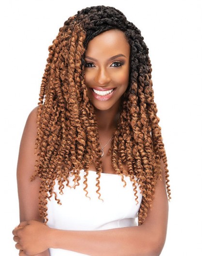 JANET COLLECTION - Mèche Crochet Braids Boho Twist Braid 18"