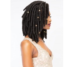 JANET COLLECTION - Mèche Crochet Braids Jumbo Faux Locs 12" JANET COLLECTION  CROCHET BRAID LOCKS