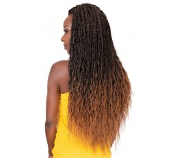 JANET COLLECTION - Mèche Crochet Braids Messy Box Braid 24" JANET COLLECTION  CROCHET BRAID TRESSE