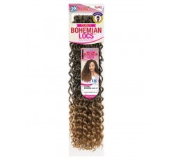 JANET COLLECTION - Mèche Crochet Braids 2X Curly Bohemian Locs 18″ JANET COLLECTION  CROCHET BRAID LOCKS