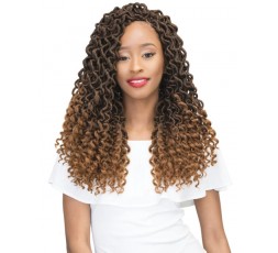 JANET COLLECTION - Mèche Crochet Braids 2X Curly Bohemian Locs 18″ JANET COLLECTION  CROCHET BRAID LOCKS