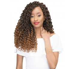 JANET COLLECTION - Mèche Crochet Braids 2X Curly Bohemian Locs 18″ JANET COLLECTION  CROCHET BRAID LOCKS