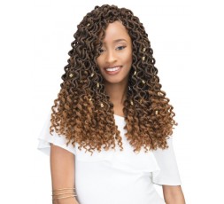 JANET COLLECTION - Mèche Crochet Braids 2X Curly Bohemian Locs 18″ JANET COLLECTION  CROCHET BRAID LOCKS