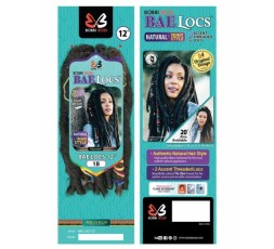 BOBBI BOSS- Mèches Bae Locs 12" BOBBI BOSS CROCHET BRAID LOCKS