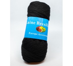 E Accessoires- Laine Noir Brésiliene A Tresser E Accessoires ACCESSOIRES MÈCHES & TISSAGES