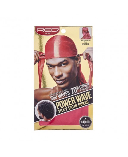 RED BY KISS- Durag En Satin Rose HDUPP06