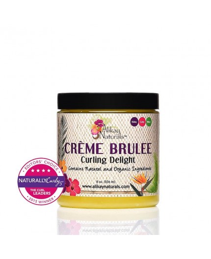 ALIKAY NATURALS - Crème Coiffante à La Crème Brûlée (Curling Delight)