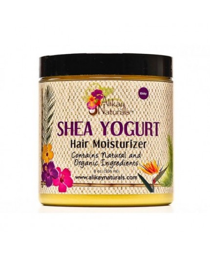 ALIKAY NATURALS - Crème Coiffante Au Karité & Yaourt (Shea Yogurt)