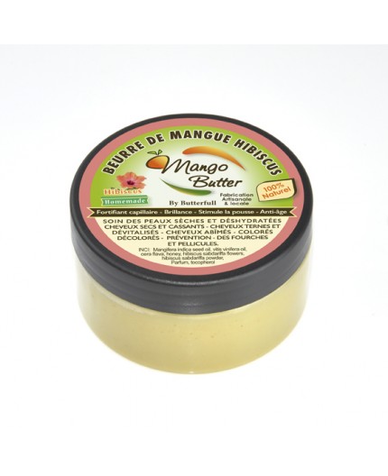 MANGO BUTTER FULL - Beurre De Mangue Artisanal Hibiscus