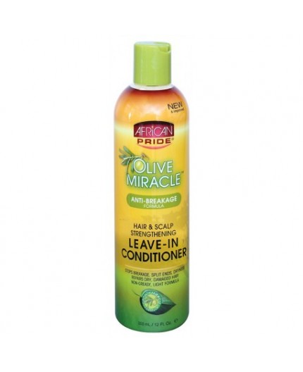AFRICAN PRIDE - Soin Miracle Sans Rinçage A L'Huile D'Olive (Leave-In Conditioner)