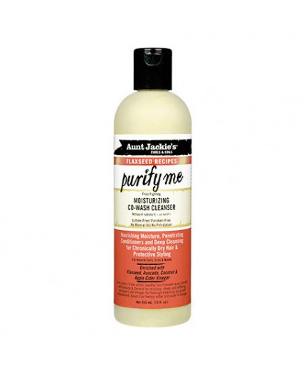 AUNT JACKIE'S FLAXSEED - Nettoyant Purify Me Hydratant (Co-Wash)