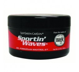 SPORTIN WAVES - Pommade Pour Waves Normal (Black)