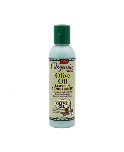 ORGANICS AFRICA'S BEST - Soin Revitalisant Sans Rinçage A L'Huile D'Olive (Leave-In Conditioner Olive Oil)
