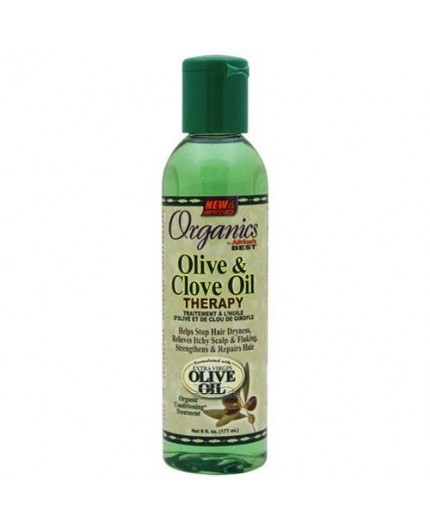 ORGANICS AFRICA'S BEST - Traitement A L'Huile D'Olive & Clou De Girofle (Olive & Clove Oil Therapy)