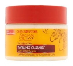 CREME OF NATURE ARGAN OIL - Gel Coiffante Pour Boucles (Twirling Custard) CREME OF NATURE  GEL