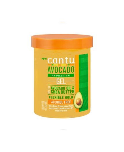 CANTU AVOCADO - Gel Coiffante A L'Avocat & Beurre de Karité