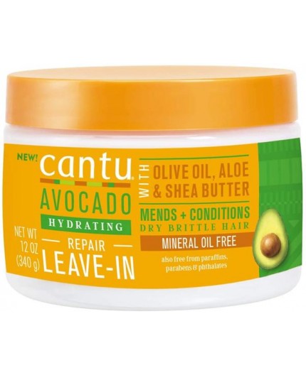 CANTU AVOCADO - Soin Hydratant Sans Rinçage (Leave-In)