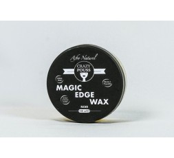 CRAZY POUSS - Gel Coiffant Magic Edge Wax Noir CRAZY POUSS GEL