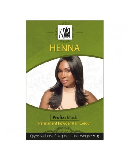 PROFIX ORGANICS - Poudre Henna Permanente Noire