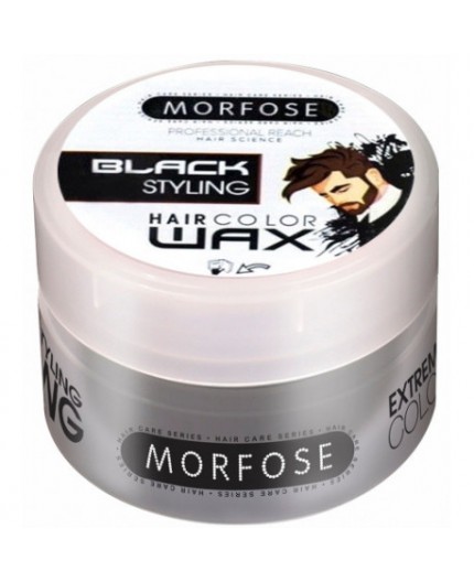 MORFOSE - Cire Colorante Temporaire Noire (Hair Color Wax)